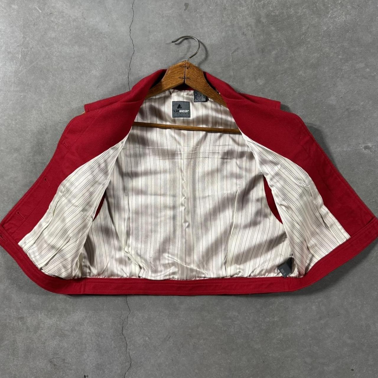 VINTAGE LIZ CLAIBORNE RED VEST 🌼