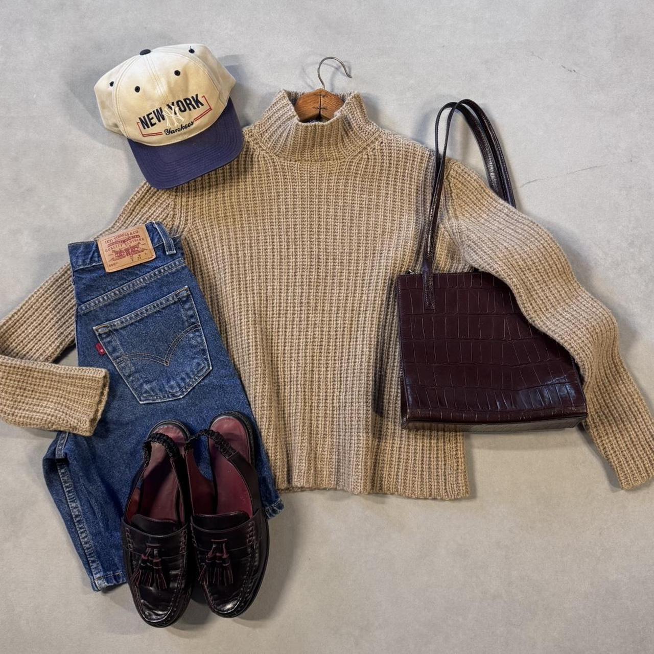 VINTAGE POLO SPORT BROWN SWEATER ☕️