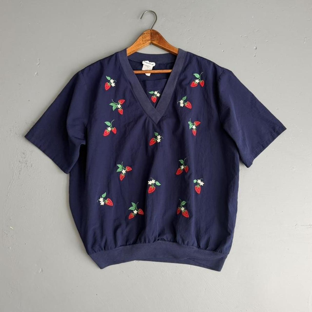 VINTAGE BONWORTH STRAWBERRY TOP 🍓