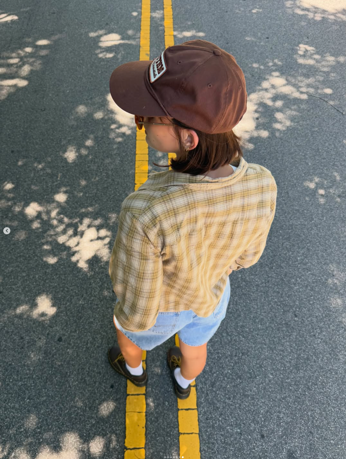 Vintage 90s Calvin Klein Jeans beige flannel shirt 🏄🏽‍♂️