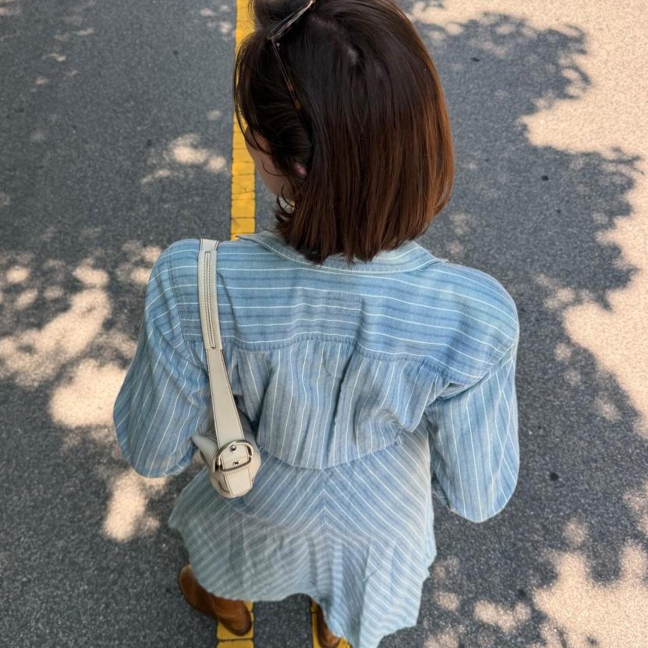 Vintage 90s Liz Claiborne maxi striped dress 🍋