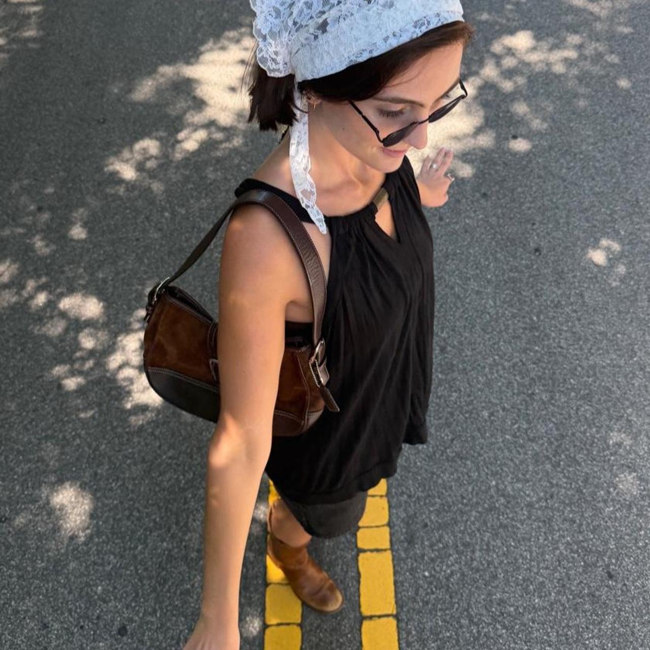 Apt. 9 90s black halter blouse🌻