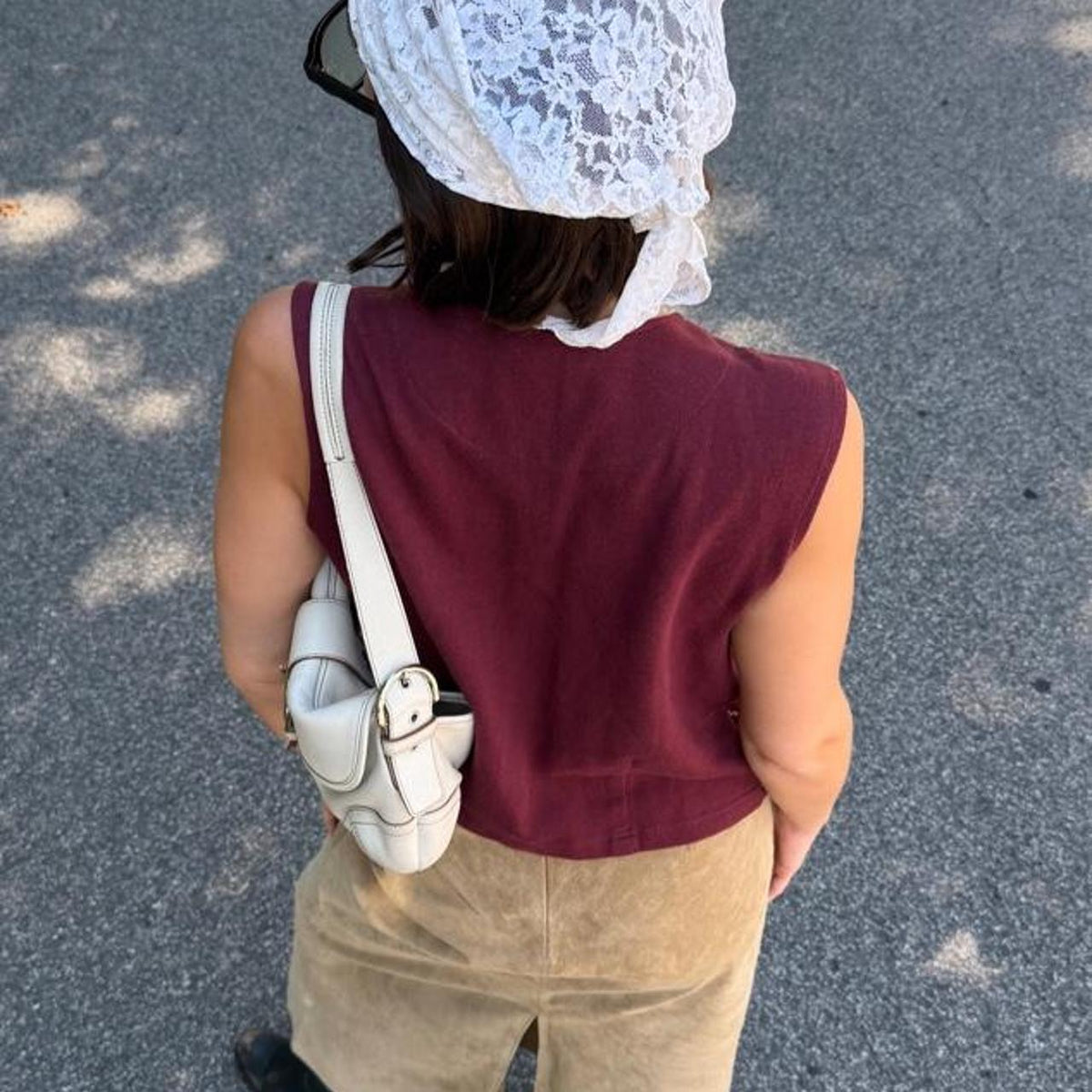 Vintage 90s floral embroidered vest