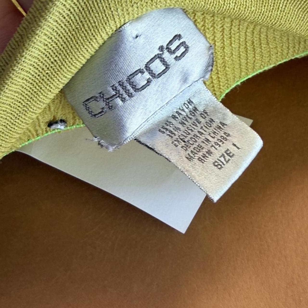 Vintage 90s chartreuse form-fitted tank top
